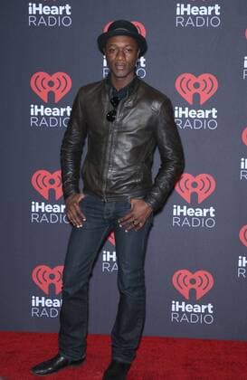 September 24, 2016 - Las Vegas, NV, United States - 24 September 2016 - Las Vegas, NV - Aloe Blacc. 2016 iHeart Radio Music Festival Photo Room at T-Mobile Arena, Day 2. Photo Credit: MJT AdMedia Las Vegas United States - ZUMAa123