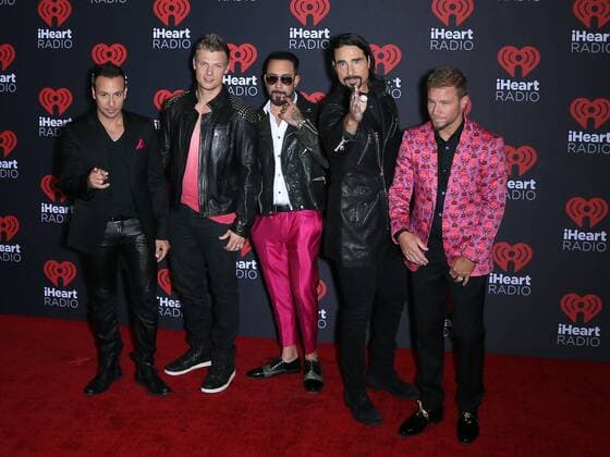 September 24, 2016 - Las Vegas, NV, United States - 24 September 2016 - Las Vegas, NV - Back Street Boys. 2016 iHeart Radio Music Festival Photo Room at T-Mobile Arena, Day 2. Photo Credit: MJT AdMedia Las Vegas United States - ZUMAa123