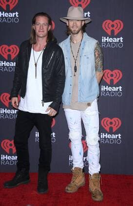 September 24, 2016 - Las Vegas, NV, United States - 24 September 2016 - Las Vegas, NV - Florida Georgia Line. 2016 iHeart Radio Music Festival Photo Room at T-Mobile Arena, Day 2. Photo Credit: MJT AdMedia Las Vegas United States - ZUMAa123