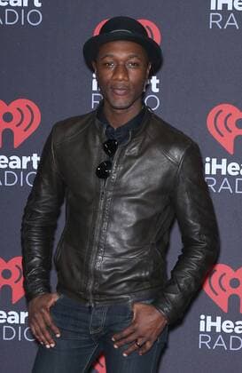 September 24, 2016 - Las Vegas, NV, United States - 24 September 2016 - Las Vegas, NV - Aloe Blacc. 2016 iHeart Radio Music Festival Photo Room at T-Mobile Arena, Day 2. Photo Credit: MJT AdMedia Las Vegas United States - ZUMAa123