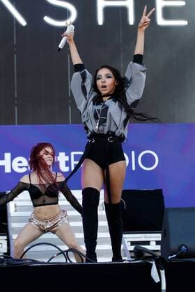 Tinashe performs at the iHeartRadio Daytime Village Concerts in Las Vegas, Nevada on September 24, 2016.  LVP2016092448 JAMESxATOA