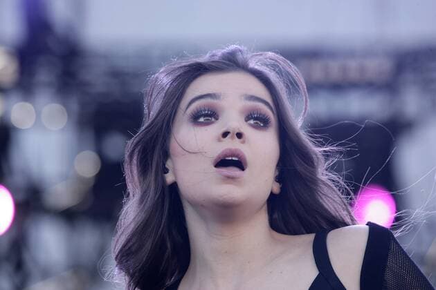 Hailee Steinfeld performs at the iHeartRadio Daytime Village Concerts in Las Vegas, Nevada on September 24, 2016.  LVP2016092474 JAMESxATOA