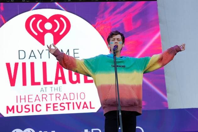 Troye Sivan performs onstage at the iHeartRadio Daytime Village Concerts in Las Vegas, Nevada on September 24, 2016.  LVP2016092414 JAMESxATOA