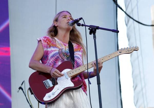 Lissie performs onstage at the iHeartRadio Daytime Village Concerts in Las Vegas, Nevada on September 24, 2016.  LVP2016092416 JAMESxATOA