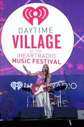 Lissie performs onstage at the iHeartRadio Daytime Village Concerts in Las Vegas, Nevada on September 24, 2016.  LVP2016092422 JAMESxATOA