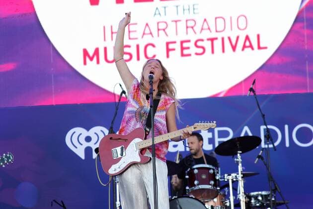 Lissie performs onstage at the iHeartRadio Daytime Village Concerts in Las Vegas, Nevada on September 24, 2016.  LVP2016092423 JAMESxATOA