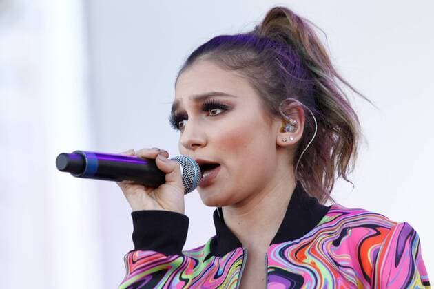 Daya performs onstage at the iHeartRadio Daytime Village Concerts in Las Vegas, Nevada on September 24, 2016.  LVP2016092438 JAMESxATOA
