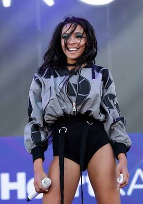 Tinashe performs at the iHeartRadio Daytime Village Concerts in Las Vegas, Nevada on September 24, 2016.  LVP2016092457 JAMESxATOA