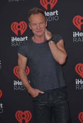 Las Vegas, Nevada, United States of America - Musician Sting attends the iHeartRadio Music Festival on September 24, 2016 at the T-Mobile Arena in Las Vegas, Nevada. Las Vegas United States of America - ZUMAt114