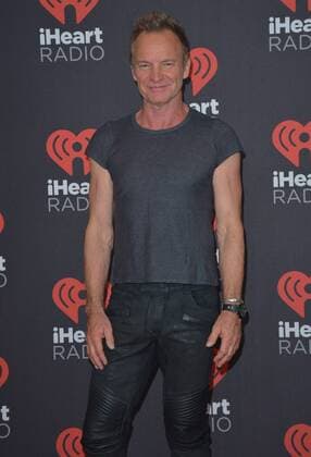 Las Vegas, Nevada, United States of America - Musician Sting attends the iHeartRadio Music Festival on September 24, 2016 at the T-Mobile Arena in Las Vegas, Nevada. Las Vegas United States of America - ZUMAt114
