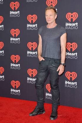 Las Vegas, Nevada, United States of America - Musician Sting attends the iHeartRadio Music Festival on September 24, 2016 at the T-Mobile Arena in Las Vegas, Nevada. Las Vegas United States of America - ZUMAt114
