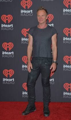 Las Vegas, Nevada, United States of America - Musician Sting attends the iHeartRadio Music Festival on September 24, 2016 at the T-Mobile Arena in Las Vegas, Nevada. Las Vegas United States of America - ZUMAt114