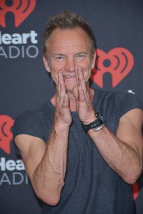 Las Vegas, Nevada, United States of America - Musician Sting attends the iHeartRadio Music Festival on September 24, 2016 at the T-Mobile Arena in Las Vegas, Nevada. Las Vegas United States of America - ZUMAt114