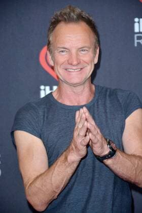 Las Vegas, Nevada, United States of America - Musician Sting attends the iHeartRadio Music Festival on September 24, 2016 at the T-Mobile Arena in Las Vegas, Nevada. Las Vegas United States of America - ZUMAt114