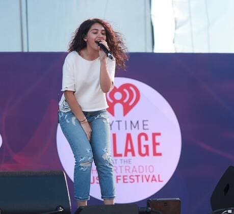 Las Vegas, Nevada, United States of America - Singer songwriter Alessia Cara performs during the iHeartRadio Music Festival Daytime Village on September 24, 2016 at the Las Vegas Village in Las Vegas, Nevada. Las Vegas United States of America - ZUMAt114