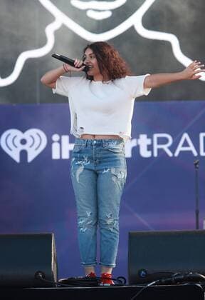 Las Vegas, Nevada, United States of America - Singer songwriter Alessia Cara performs during the iHeartRadio Music Festival Daytime Village on September 24, 2016 at the Las Vegas Village in Las Vegas, Nevada. Las Vegas United States of America - ZUMAt114