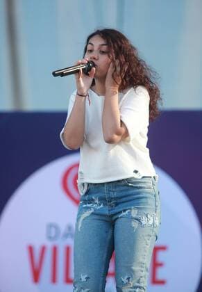 Las Vegas, Nevada, United States of America - Singer songwriter Alessia Cara performs during the iHeartRadio Music Festival Daytime Village on September 24, 2016 at the Las Vegas Village in Las Vegas, Nevada. Las Vegas United States of America - ZUMAt114