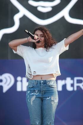 Las Vegas, Nevada, United States of America - Singer songwriter Alessia Cara performs during the iHeartRadio Music Festival Daytime Village on September 24, 2016 at the Las Vegas Village in Las Vegas, Nevada. Las Vegas United States of America - ZUMAt114