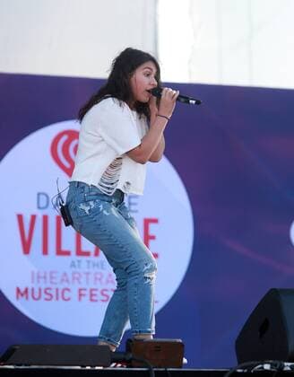 Las Vegas, Nevada, United States of America - Singer songwriter Alessia Cara performs during the iHeartRadio Music Festival Daytime Village on September 24, 2016 at the Las Vegas Village in Las Vegas, Nevada. Las Vegas United States of America - ZUMAt114