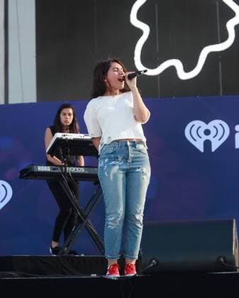Las Vegas, Nevada, United States of America - Singer songwriter Alessia Cara performs during the iHeartRadio Music Festival Daytime Village on September 24, 2016 at the Las Vegas Village in Las Vegas, Nevada. Las Vegas United States of America - ZUMAt114
