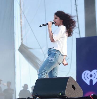 Las Vegas, Nevada, United States of America - Singer songwriter Alessia Cara performs during the iHeartRadio Music Festival Daytime Village on September 24, 2016 at the Las Vegas Village in Las Vegas, Nevada. Las Vegas United States of America - ZUMAt114