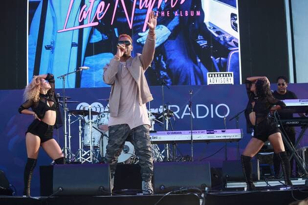Las Vegas, Nevada, United States of America - Rapper Jeremih performs during the iHeartRadio Music Festival Daytime Village on September 24, 2016 at the Las Vegas Village in Las Vegas, Nevada. Las Vegas United States of America - ZUMAt114