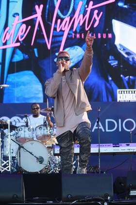 Las Vegas, Nevada, United States of America - Rapper Jeremih performs during the iHeartRadio Music Festival Daytime Village on September 24, 2016 at the Las Vegas Village in Las Vegas, Nevada. Las Vegas United States of America - ZUMAt114