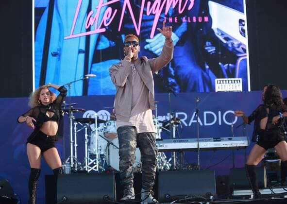Las Vegas, Nevada, United States of America - Rapper Jeremih performs during the iHeartRadio Music Festival Daytime Village on September 24, 2016 at the Las Vegas Village in Las Vegas, Nevada. Las Vegas United States of America - ZUMAt114
