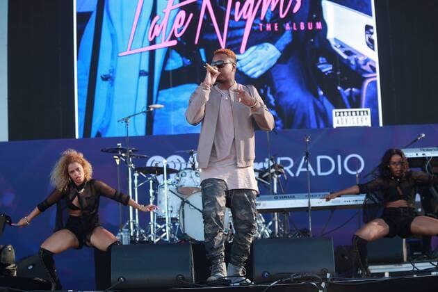 Las Vegas, Nevada, United States of America - Rapper Jeremih performs during the iHeartRadio Music Festival Daytime Village on September 24, 2016 at the Las Vegas Village in Las Vegas, Nevada. Las Vegas United States of America - ZUMAt114