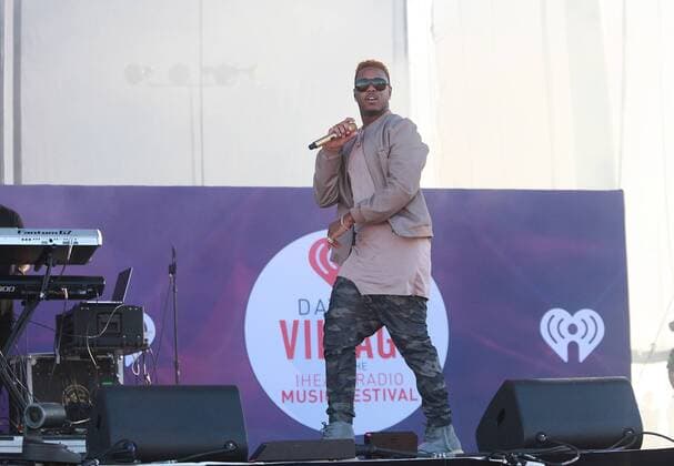 Las Vegas, Nevada, United States of America - Rapper Jeremih performs during the iHeartRadio Music Festival Daytime Village on September 24, 2016 at the Las Vegas Village in Las Vegas, Nevada. Las Vegas United States of America - ZUMAt114