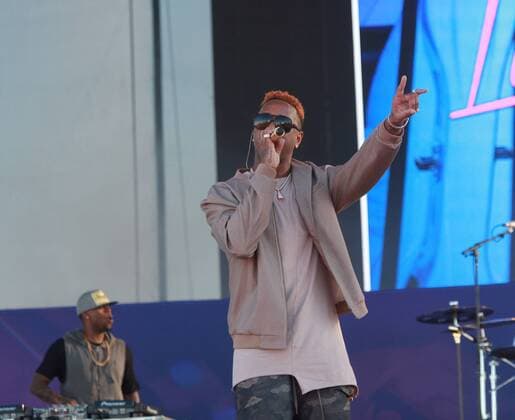 Las Vegas, Nevada, United States of America - Rapper Jeremih performs during the iHeartRadio Music Festival Daytime Village on September 24, 2016 at the Las Vegas Village in Las Vegas, Nevada. Las Vegas United States of America - ZUMAt114