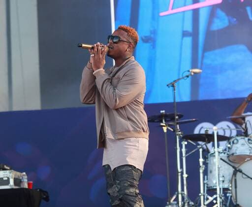 Las Vegas, Nevada, United States of America - Rapper Jeremih performs during the iHeartRadio Music Festival Daytime Village on September 24, 2016 at the Las Vegas Village in Las Vegas, Nevada. Las Vegas United States of America - ZUMAt114