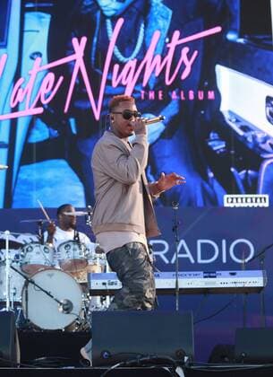 Las Vegas, Nevada, United States of America - Rapper Jeremih performs during the iHeartRadio Music Festival Daytime Village on September 24, 2016 at the Las Vegas Village in Las Vegas, Nevada. Las Vegas United States of America - ZUMAt114