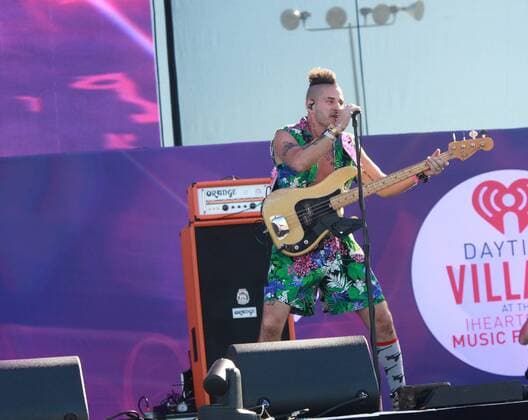 Las Vegas, Nevada, United States of America - Cole Whittle, bassist of pop rock group DNCE performs during the iHeartRadio Music Festival Daytime Village on September 24, 2016 at the Las Vegas Village in Las Vegas, Nevada. Las Vegas United States of America - ZUMAt114