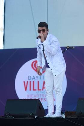 Las Vegas, Nevada, United States of America - Joe Jonas, vocalist of pop rock group DNCE performs during the iHeartRadio Music Festival Daytime Village on September 24, 2016 at the Las Vegas Village in Las Vegas, Nevada. Las Vegas United States of America - ZUMAt114