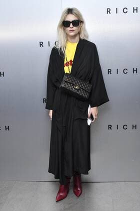 Milan Fashion Week, Women Spring Summer 2017. Milano, Moda Donna, Primavera Estate 2017. RICH front row Pictured: Pat Grande  Copyright: xRiccardoxGiordanoxSickix