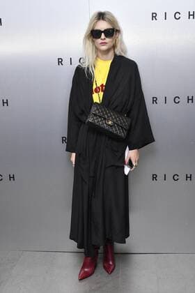 Milan Fashion Week, Women Spring Summer 2017. Milano, Moda Donna, Primavera Estate 2017. RICH front row Pictured: Pat Grande  Copyright: xRiccardoxGiordanoxSickix