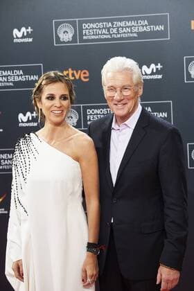 September 24, 2016 - San Sebastian, Euskadi, Spain - Richard Gere, Alejandra Silva attend L Odyssee (The Odyssey) Premiere at the Kursaal Palace during 64th San Sebastian International Film Festival on September 24, 2016 in San Sebastian, Spain. San Sebastian Spain  - ZUMAg15_