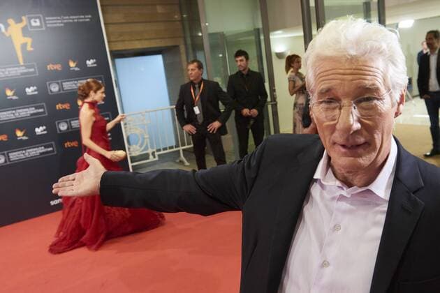 September 25, 2016 - San Sebastian, Euskadi, Spain - Richard Gere, Juana Acosta attend L Odyssee (The Odyssey) Premiere at the Kursaal Palace during 64th San Sebastian International Film Festival on September 24, 2016 in San Sebastian, Spain. San Sebastian Spain  - ZUMAg15_