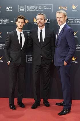 September 24, 2016 - San Sebastian, Euskadi, Spain - Lambert Wilson, Pierre Niney, Jerome Salle attend L Odyssee (The Odyssey) Premiere at the Kursaal Palace during 64th San Sebastian International Film Festival on September 24, 2016 in San Sebastian, Spain. San Sebastian Spain  - ZUMAg15_