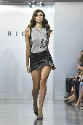 Milan Fashion Week, Women Spring Summer 2017. Milano, Moda Donna, Primavera Estate 2017. RICH Catwalk Pictured: model  Copyright: xRiccardoxGiordanoxSickix