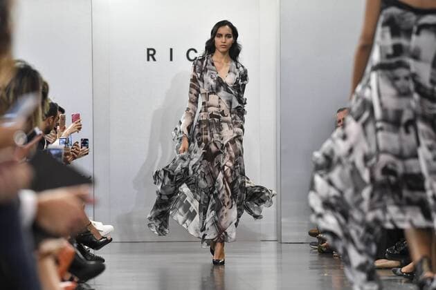 Milan Fashion Week, Women Spring Summer 2017. Milano, Moda Donna, Primavera Estate 2017. RICH Catwalk Pictured: model  Copyright: xRiccardoxGiordanoxSickix