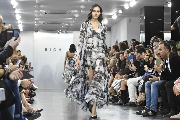 Milan Fashion Week, Women Spring Summer 2017. Milano, Moda Donna, Primavera Estate 2017. RICH Catwalk Pictured: model  Copyright: xRiccardoxGiordanoxSickix