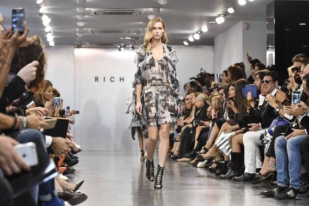 Milan Fashion Week, Women Spring Summer 2017. Milano, Moda Donna, Primavera Estate 2017. RICH Catwalk Pictured: model  Copyright: xRiccardoxGiordanoxSickix