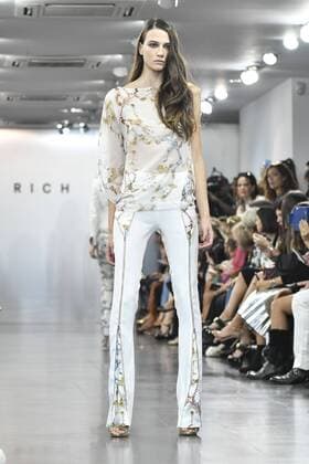 Milan Fashion Week, Women Spring Summer 2017. Milano, Moda Donna, Primavera Estate 2017. RICH Catwalk Pictured: model  Copyright: xRiccardoxGiordanoxSickix
