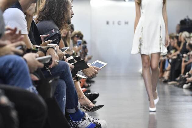 Milan Fashion Week, Women Spring Summer 2017. Milano, Moda Donna, Primavera Estate 2017. RICH Catwalk Pictured: model  Copyright: xRiccardoxGiordanoxSickix