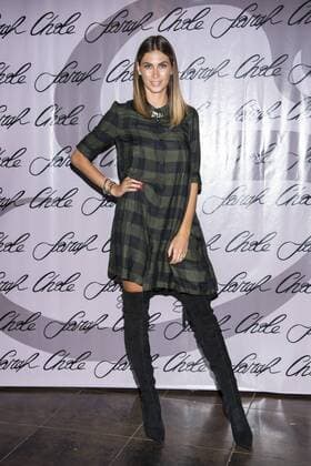 Mailand Fashion Week - Melissa Satta bei der Sarah Chole Modenschau Milan, Melissa Satta for Sarah Chole, fashion show autumn winter 2016 17 in the photo: Melissa Satta  Copyright: xAlbertoxScarpinatox