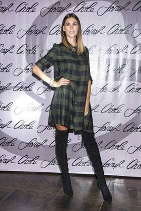 Mailand Fashion Week - Melissa Satta bei der Sarah Chole Modenschau Milan, Melissa Satta for Sarah Chole, fashion show autumn winter 2016 17 in the photo: Melissa Satta  Copyright: xAlbertoxScarpinatox
