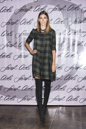 Mailand Fashion Week - Melissa Satta bei der Sarah Chole Modenschau Milan, Melissa Satta for Sarah Chole, fashion show autumn winter 2016 17 in the photo: Melissa Satta  Copyright: xAlbertoxScarpinatox