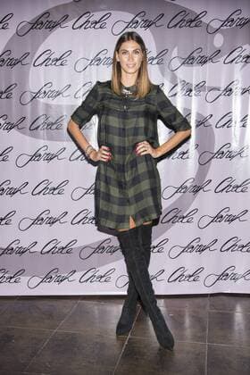 Mailand Fashion Week - Melissa Satta bei der Sarah Chole Modenschau Milan, Melissa Satta for Sarah Chole, fashion show autumn winter 2016 17 in the photo: Melissa Satta  Copyright: xAlbertoxScarpinatox